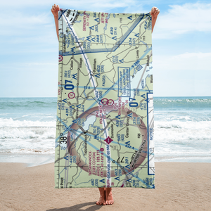 Folly Neck Airport (2VG8) VFR Sectional Towel