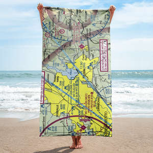 Folsom Lake Seaplane Base (C39) VFR Sectional Towel