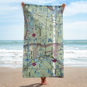Foothills-Holcomb Airport (GA36) VFR Sectional Towel