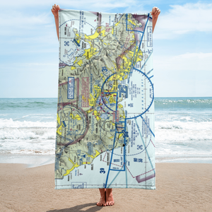 Ford Island Naval Auxiliary Landing Field (NPS) VFR Sectional Towel