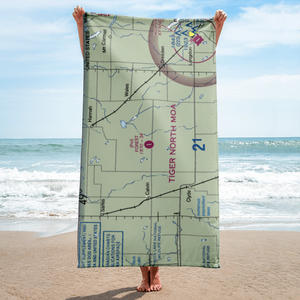 Forest Airport (7ND8) VFR Sectional Towel