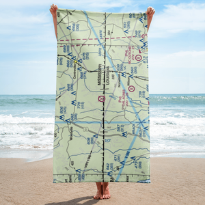 Forest Home Airport (MS23) VFR Sectional Towel