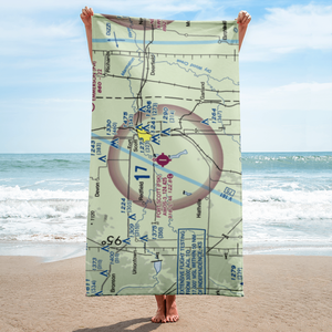 Fort Scott Municipal Airport (FSK) VFR Sectional Towel