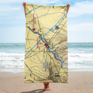 Fort Smith Landing Strip (5U7) VFR Sectional Towel