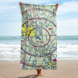 Fort Wayne International Airport (FWA) VFR Sectional Towel