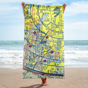 Fort Worth Alliance Airport (AFW) VFR Sectional Towel