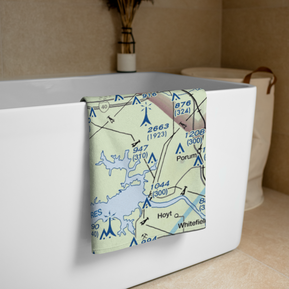 Fountainhead Lodge Airpark (0F7) VFR Sectional Towel 