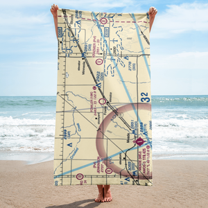 Fowler Airport (18K) VFR Sectional Towel