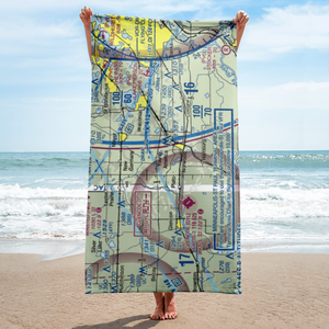 Fox Field (88MN) VFR Sectional Towel