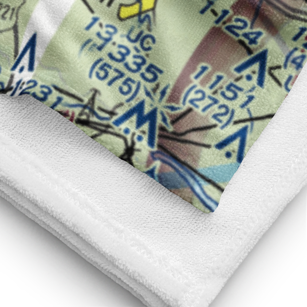 Fox Haven Plantation STOLport (58NC) VFR Sectional Towel 