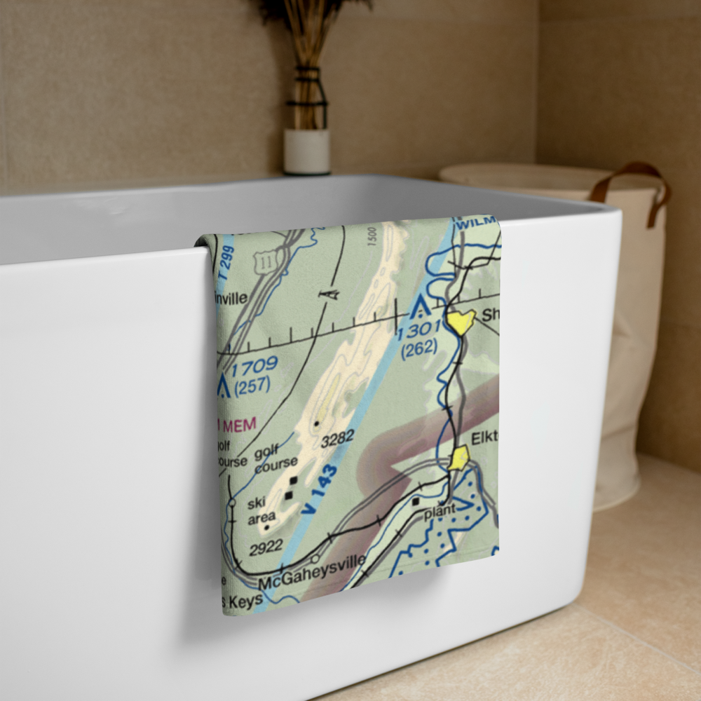 Frank Field (VA52) VFR Sectional Towel 