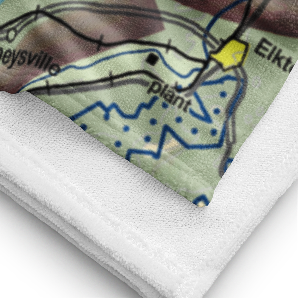 Frank Field (VA52) VFR Sectional Towel 