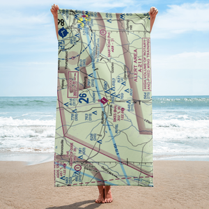 Frank Sikes Airport (04A) VFR Sectional Towel