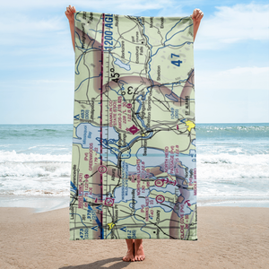 Franklin County State Airport (FSO) VFR Sectional Towel