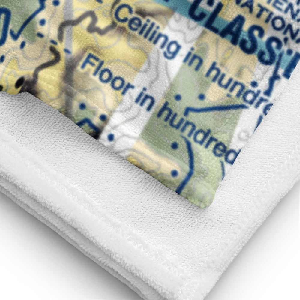 Franwood Farms Inc. Airport (9VA4) VFR Sectional Towel 