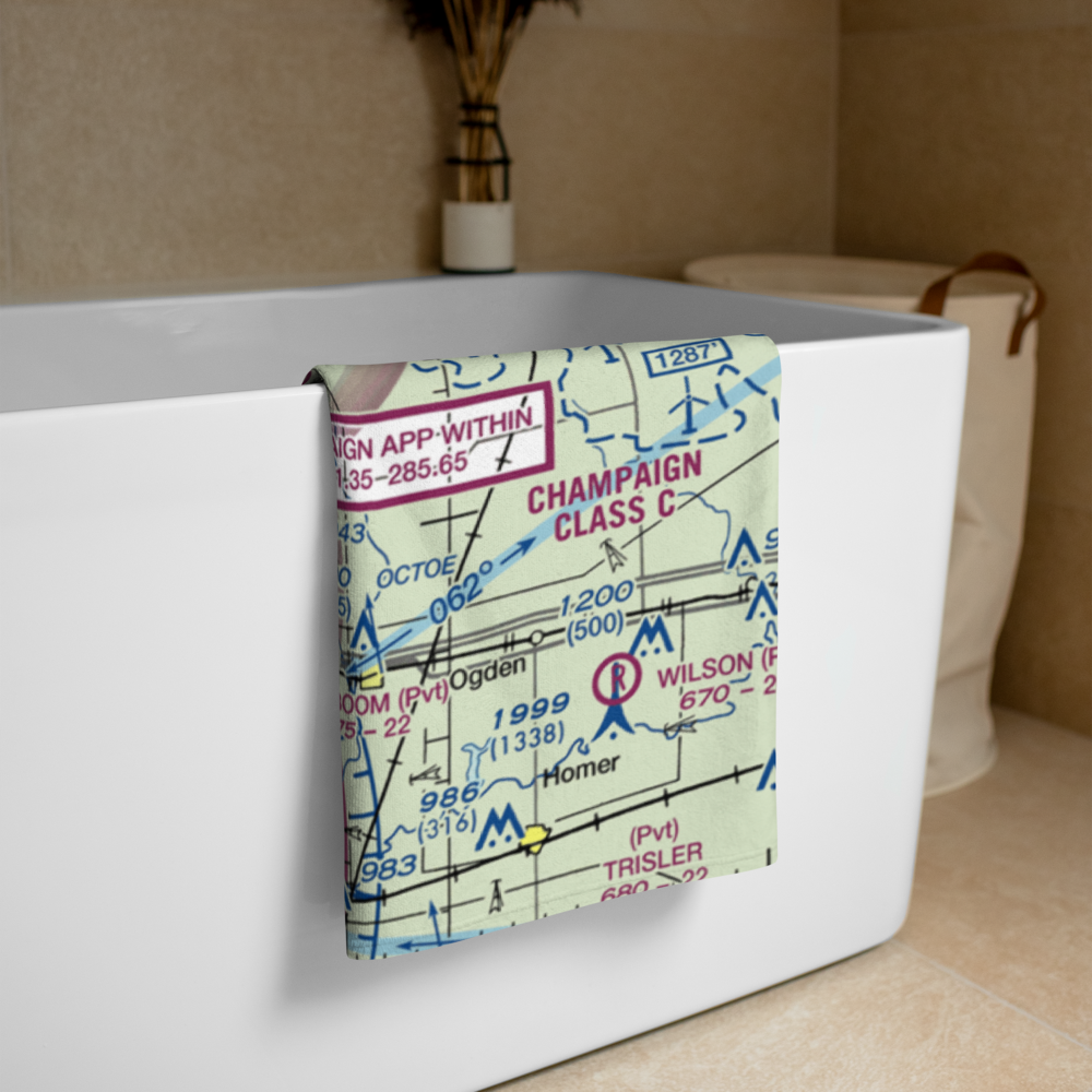 Frasca Field (C16) VFR Sectional Towel 