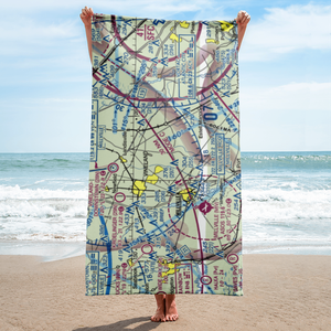 Free Spirit Airport (NJ81) VFR Sectional Towel