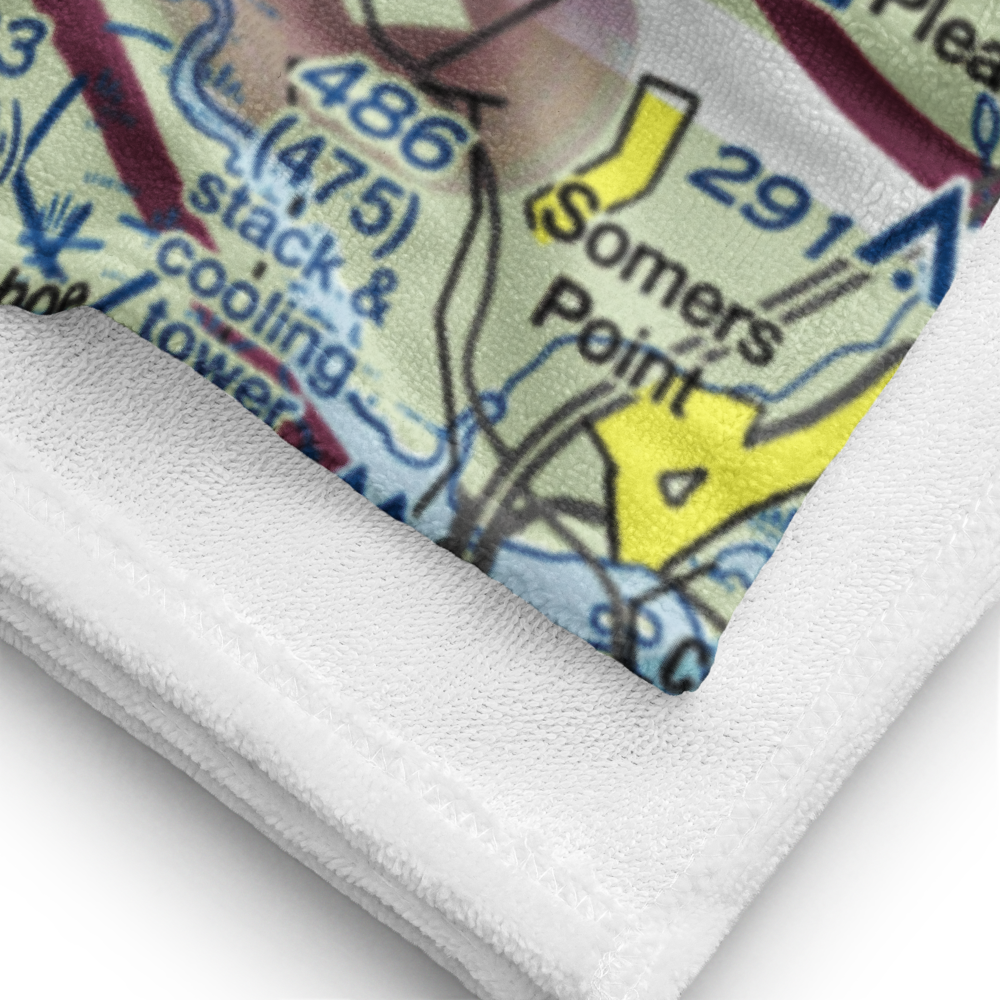 Free Spirit Airport (NJ81) VFR Sectional Towel 