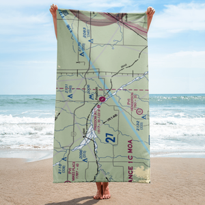 Freedom Municipal Airport (K77) VFR Sectional Towel