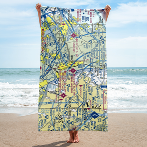 Freeway Airport (W00) VFR Sectional Towel