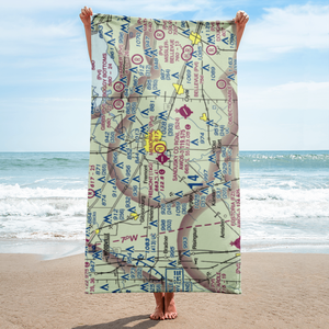 Fremont Airport (14G) VFR Sectional Towel