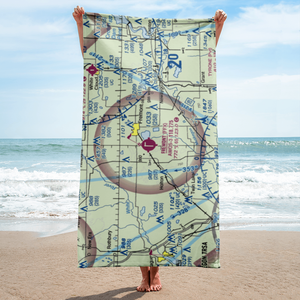 Fremont Municipal Airport (FFX) VFR Sectional Towel