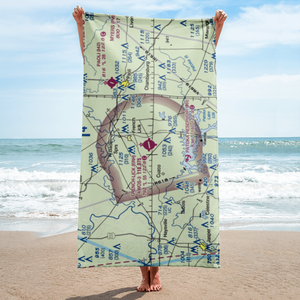 French Lick Municipal Airport (FRH) VFR Sectional Towel
