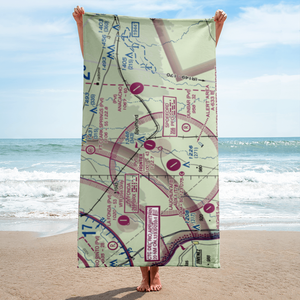 Frontier Airport (55XS) VFR Sectional Towel