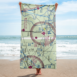 Frost Flying Inc Airport (3AR0) VFR Sectional Towel