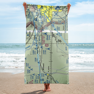 Fuller Airfield (95KS) VFR Sectional Towel