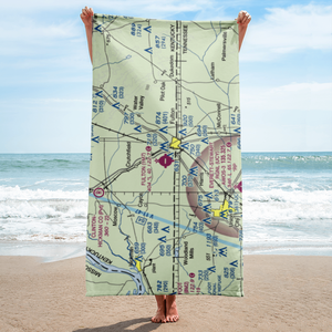 Fulton Airport (1M7) VFR Sectional Towel