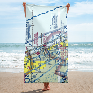 Fulton Seaplane Base (0FD6) VFR Sectional Towel