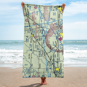 Funfsinn Airport (IL13) VFR Sectional Towel