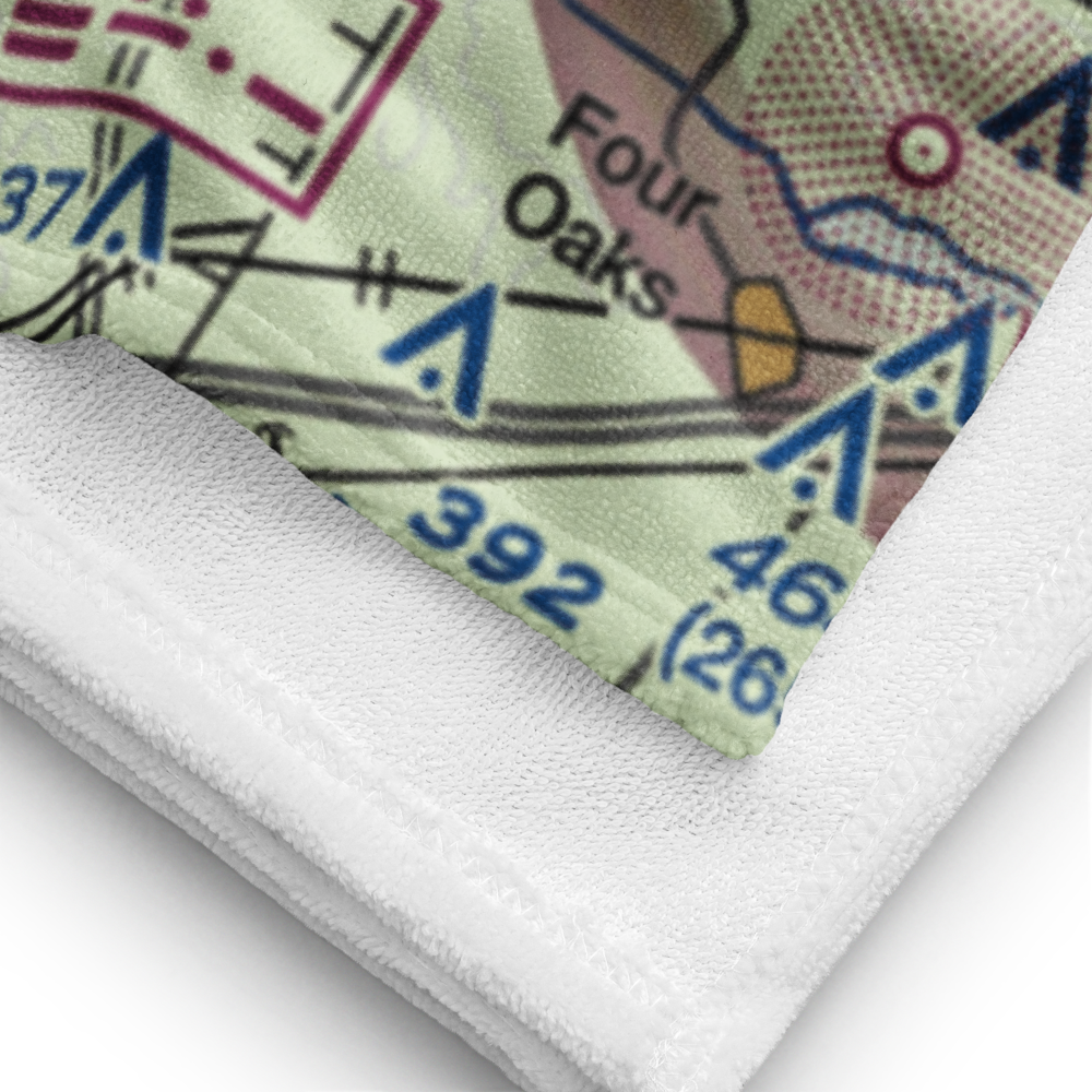 Fuquay/Angier Field (78NC) VFR Sectional Towel 