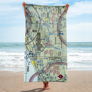 G & N Airport (PS05) VFR Sectional Towel