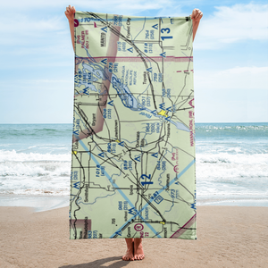 G. Bray Airport (34IL) VFR Sectional Towel