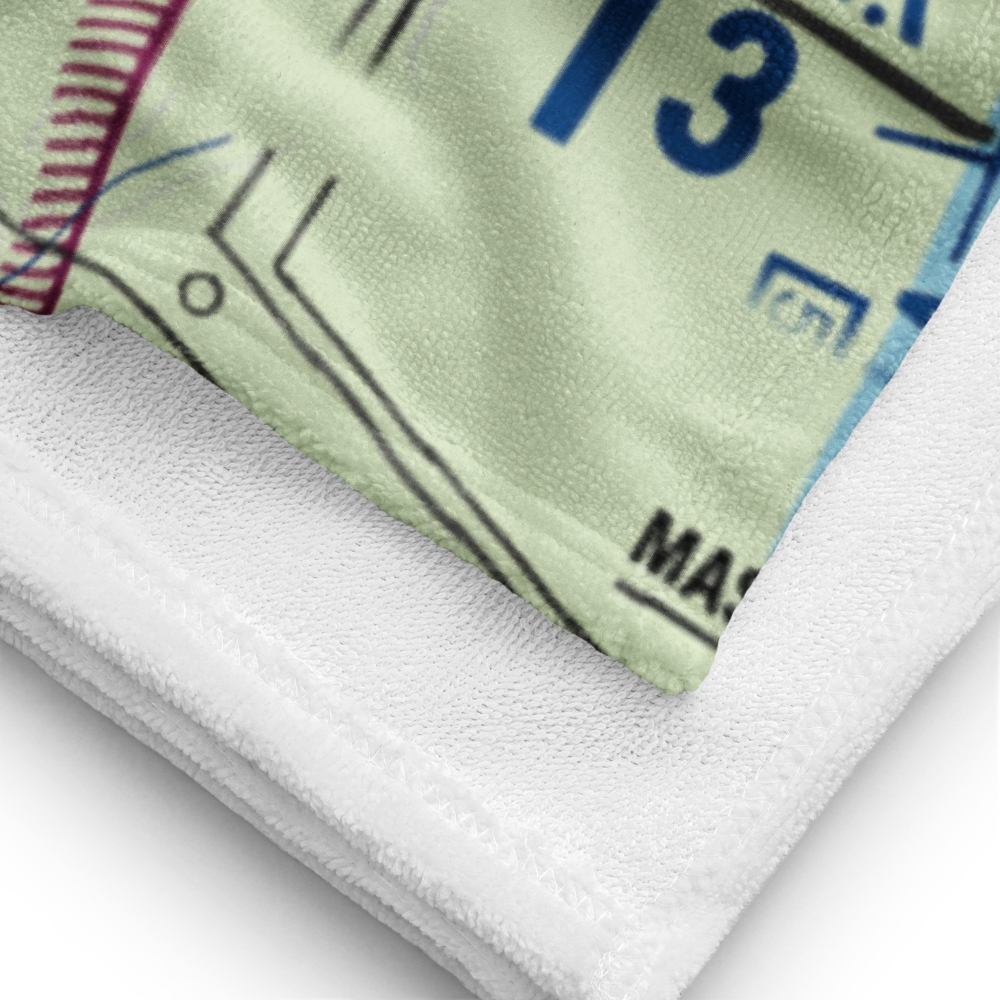 G. Bray Airport (34IL) VFR Sectional Towel 