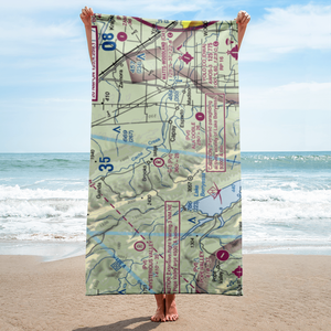 G3 Ranch Airport (63CL) VFR Sectional Towel