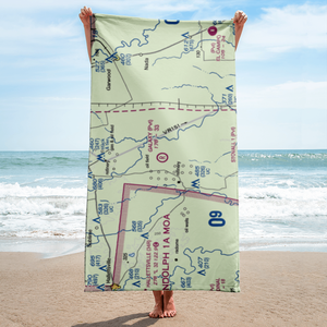 Galaxy Ranch Airport (72TS) VFR Sectional Towel