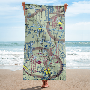 Galler's Airport (75MN) VFR Sectional Towel