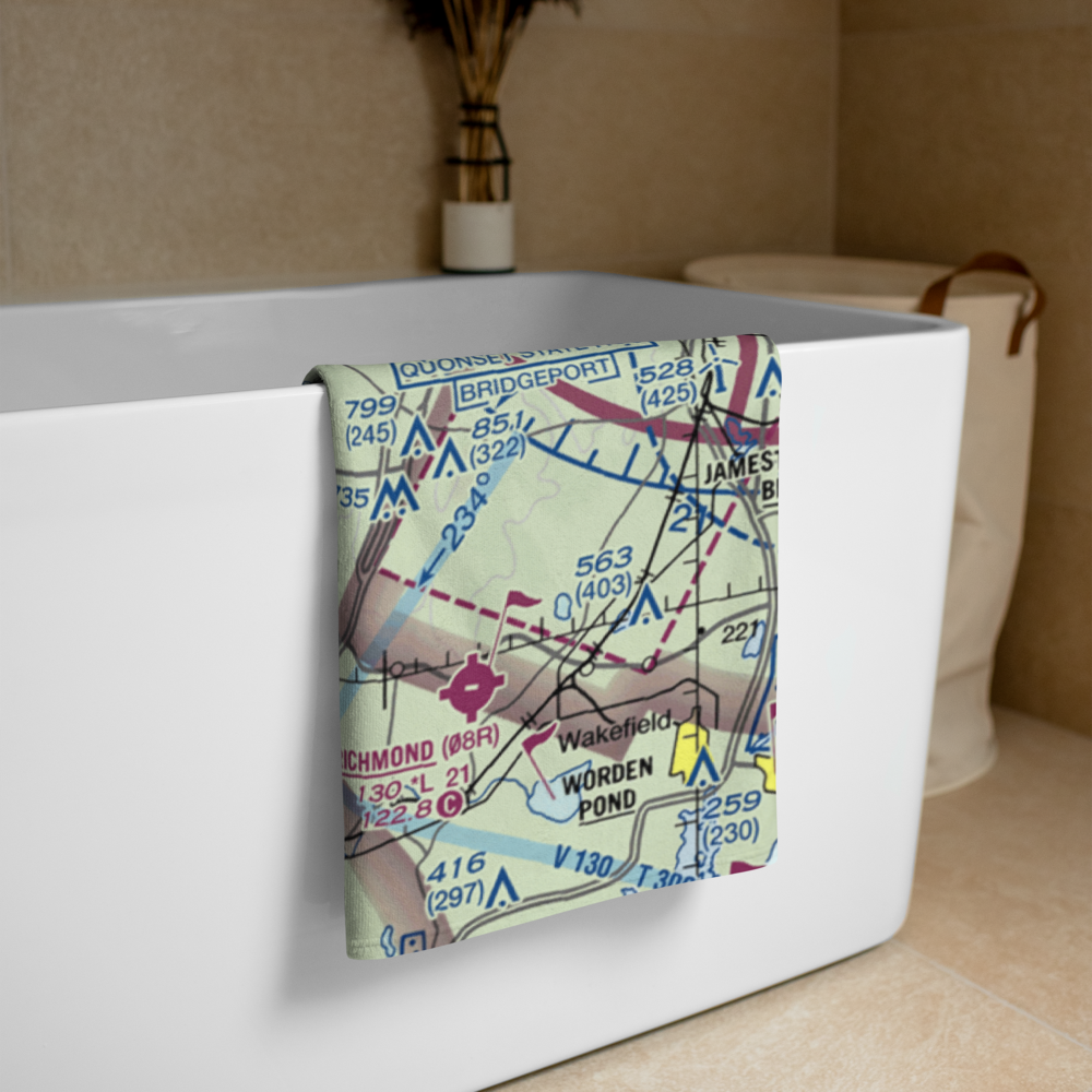 Gallup Farm Airport (CT32) VFR Sectional Towel 