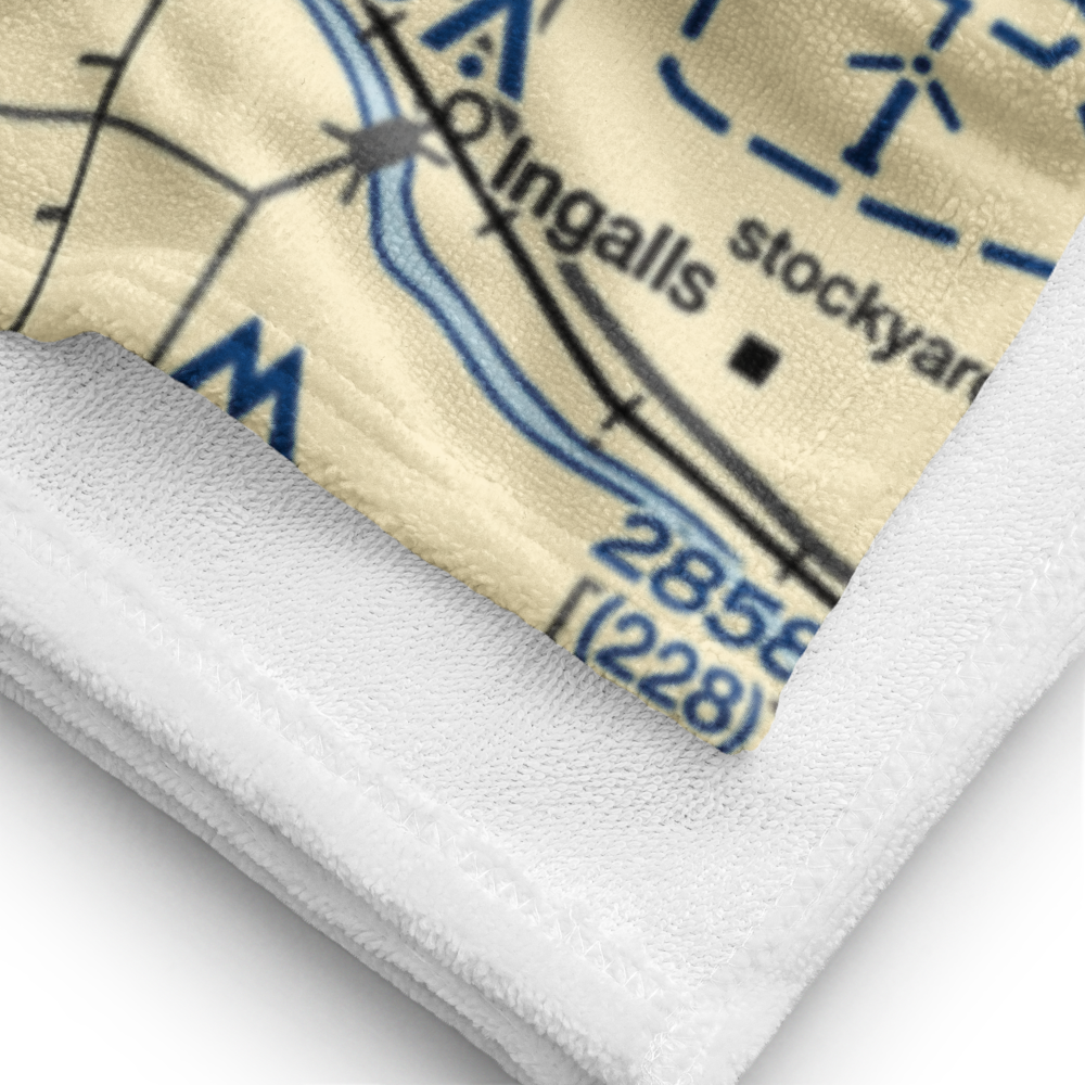 Garden City Regional Airport (GCK) VFR Sectional Towel 