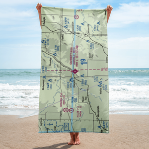 Garnett Municipal Airport (K68) VFR Sectional Towel