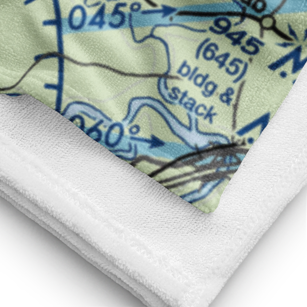 Garrison Airport (08AR) VFR Sectional Towel 