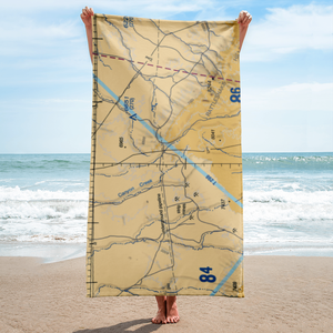 Gas Hills Airstrip (WY61) VFR Sectional Towel