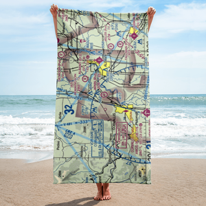 Gates Airport (8OR7) VFR Sectional Towel