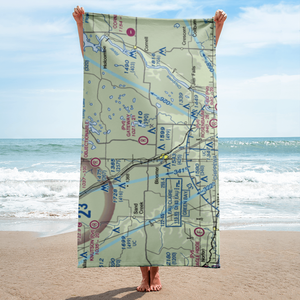 Gateway Airport (WI18) VFR Sectional Towel