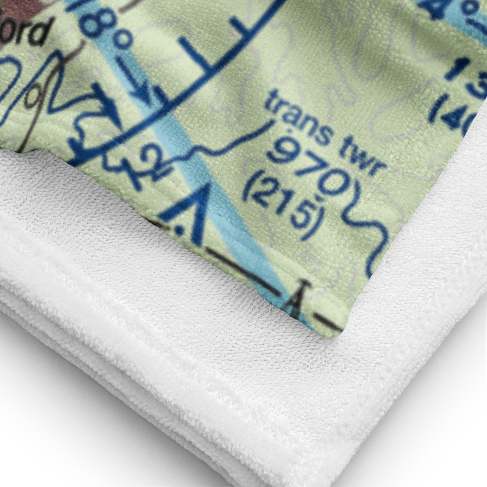 Gene Snyder Airport (K62) VFR Sectional Towel 