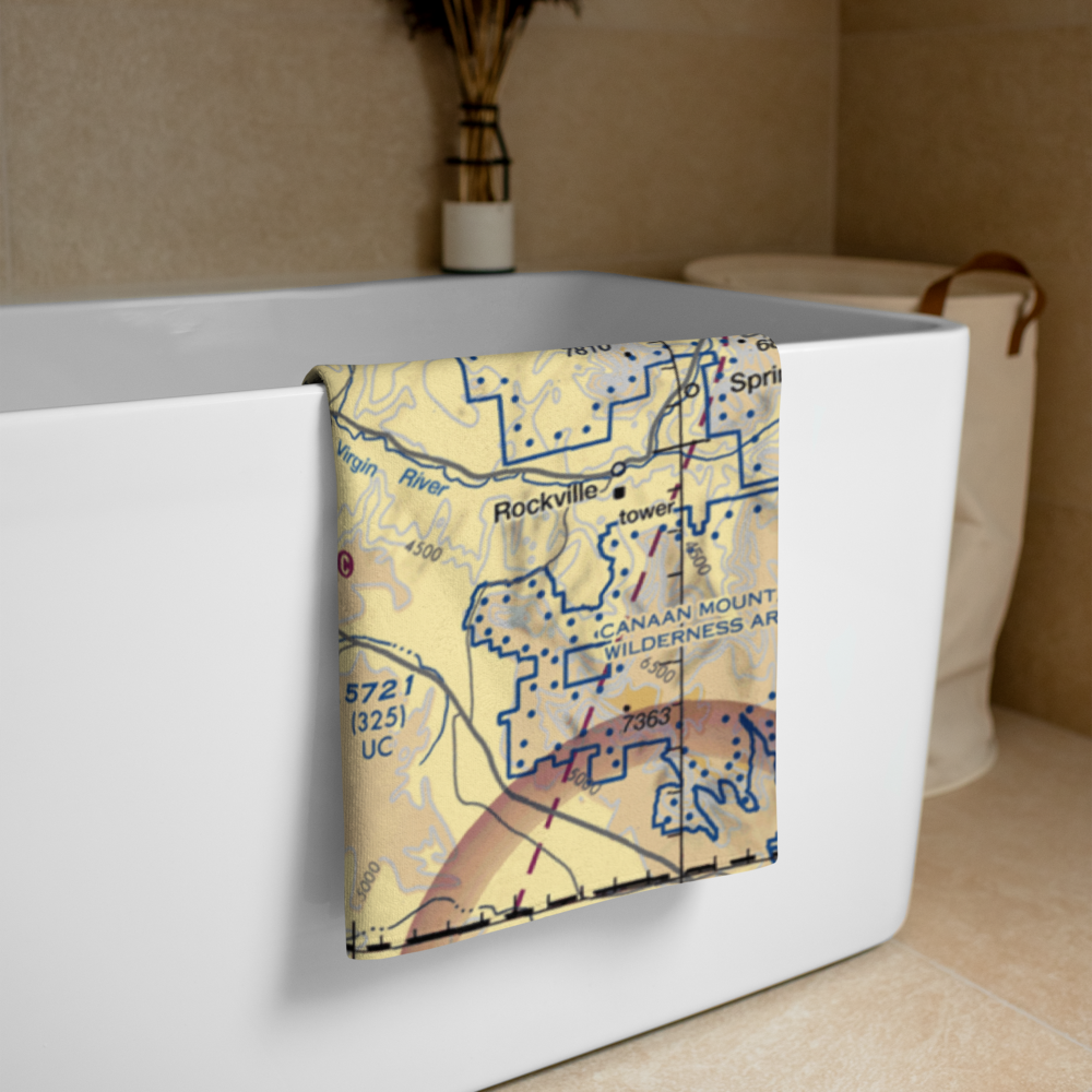 General Dick Stout Field (1L8) VFR Sectional Towel 