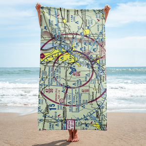 General Wayne A. Downing Peoria International Airport (PIA) VFR Sectional Towel